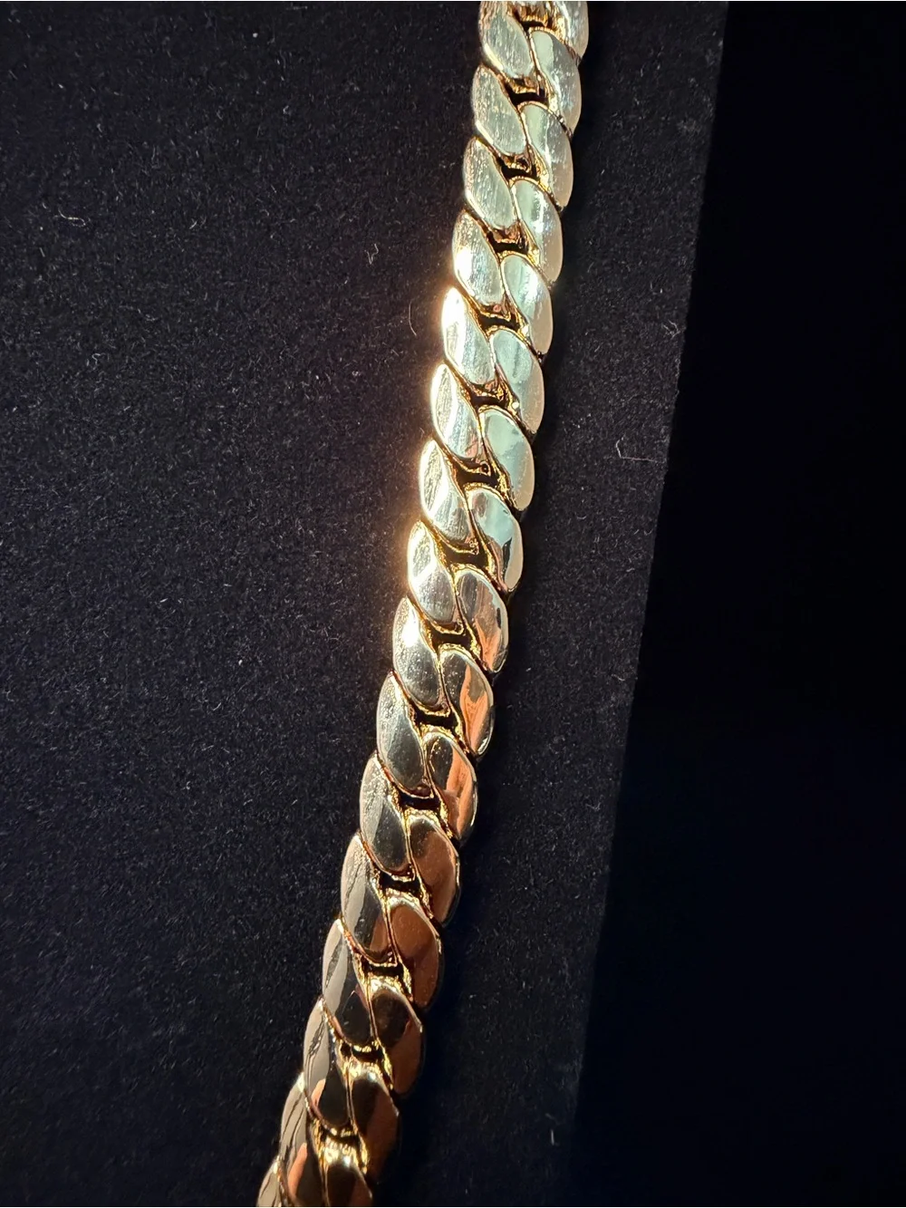 Miami Cuban 26in 9MM 14K Stamped Gold Filled Bracelet W/Box Lock BRAND NEW